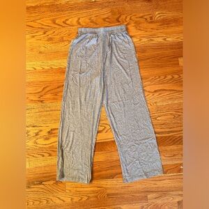 Grey Wide Leg Sweatpants